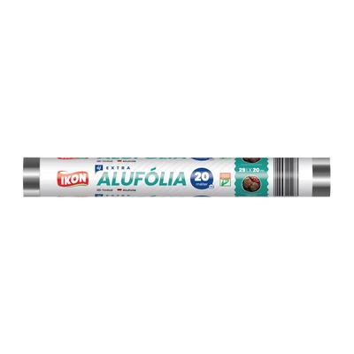 Ikon Alufólia 20m - 29 cm , 9mic , Származás : HU