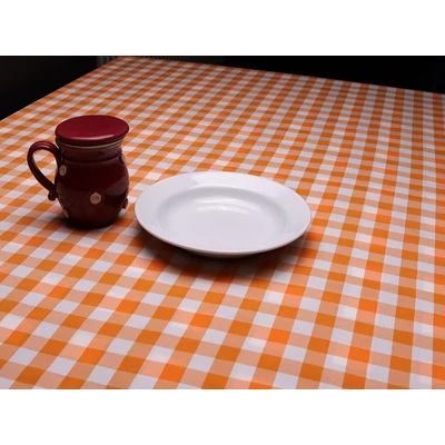 Narancs kockás 2 cm