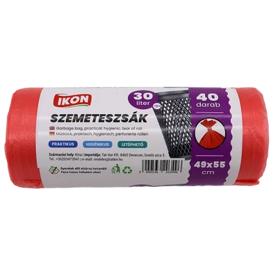 Szemeteszsák normál 30L 40db