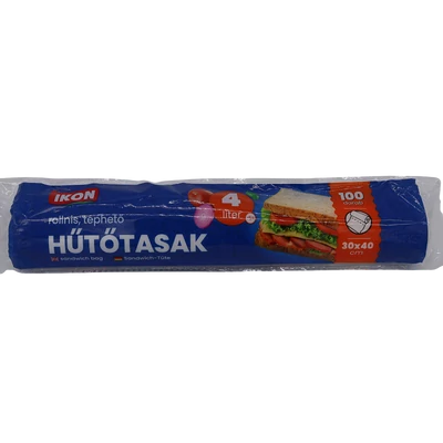 Hütőtasak 4L 100db/roll 30x40 cm