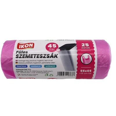 Füles szemetesszák 45Liter  25 db