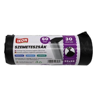 Szemeteszsák normál 60L 30db