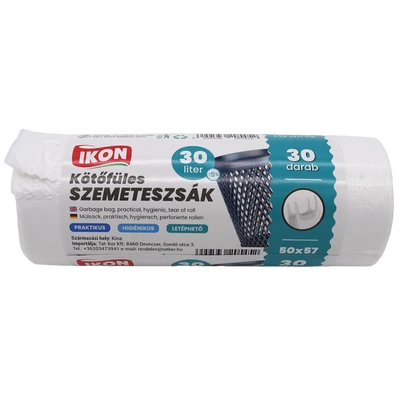 Kötőfüles Szemeteszsák 30Liter 30 db