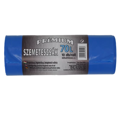  Szemeteszsák 70 Liter 10db/roll Prémium 