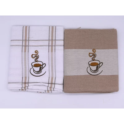 Konyharuha csomag  50x70 cm , 2 db /csomag COFFEE