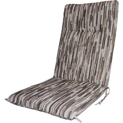 Magas háttámlás párna Cappy barna