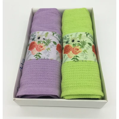  Konyharuha rózsás , 2db-os kiszerelésben (40x60 cm)