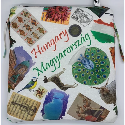 Magyarország kötős ülőpárna 