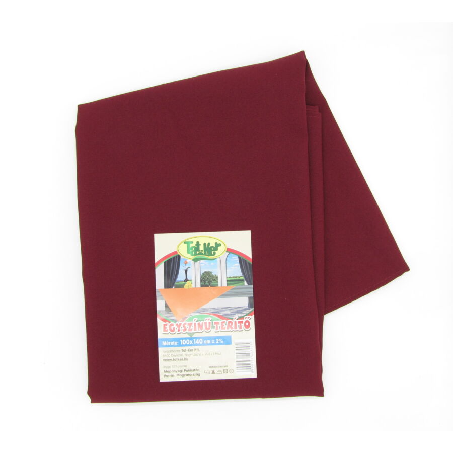 Wine Red polyester alapanyag