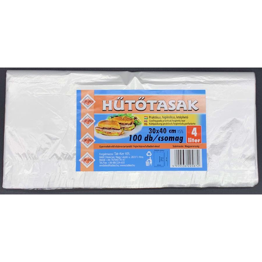 Hütőtasak 4L 100db/cs 30x40 cm